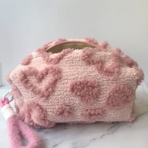 Plush Cosmetic Pouch